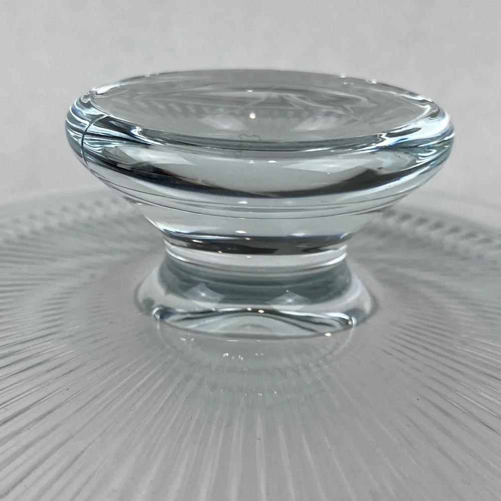 Vintage Pyrex G5C 20 Glass Lid Clear Sunburst Pattern 7.25 Inch Replacement